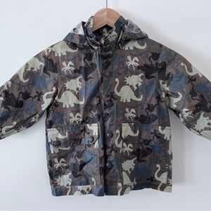H&M Kids Dinosaur Print Rain Jacket